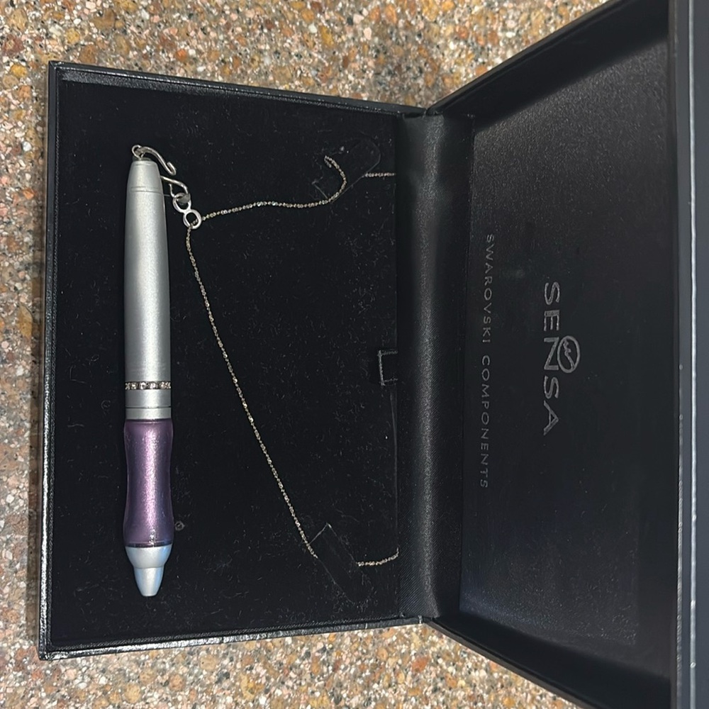Swarovski necklace pen